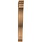 Ekena Millwork Funston Traditional Smooth Bracket, Western Red Cedar, 3 1/2"W x 24"D x 32"H BKT04X24X32FST01SWR - alternate 2